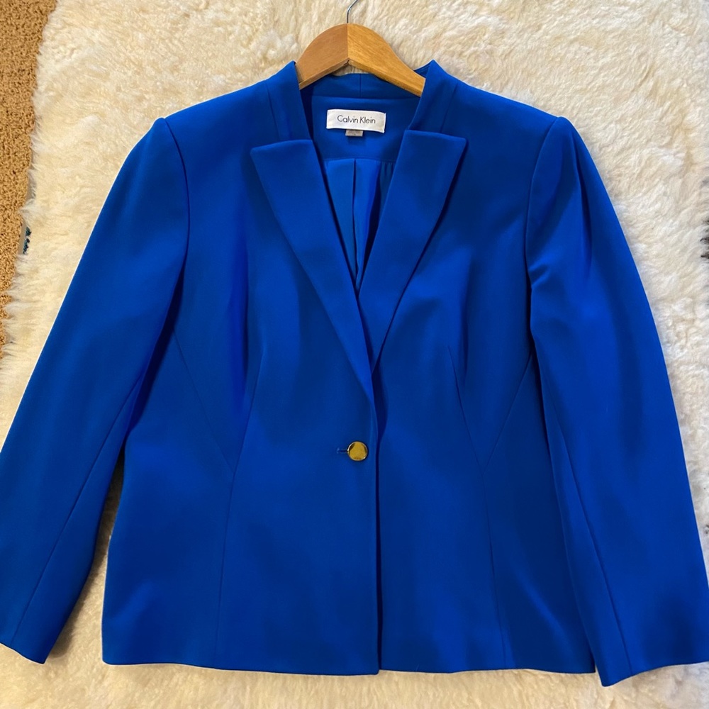 Calvin Klein Jacket ~ Size 14 ~ Blue